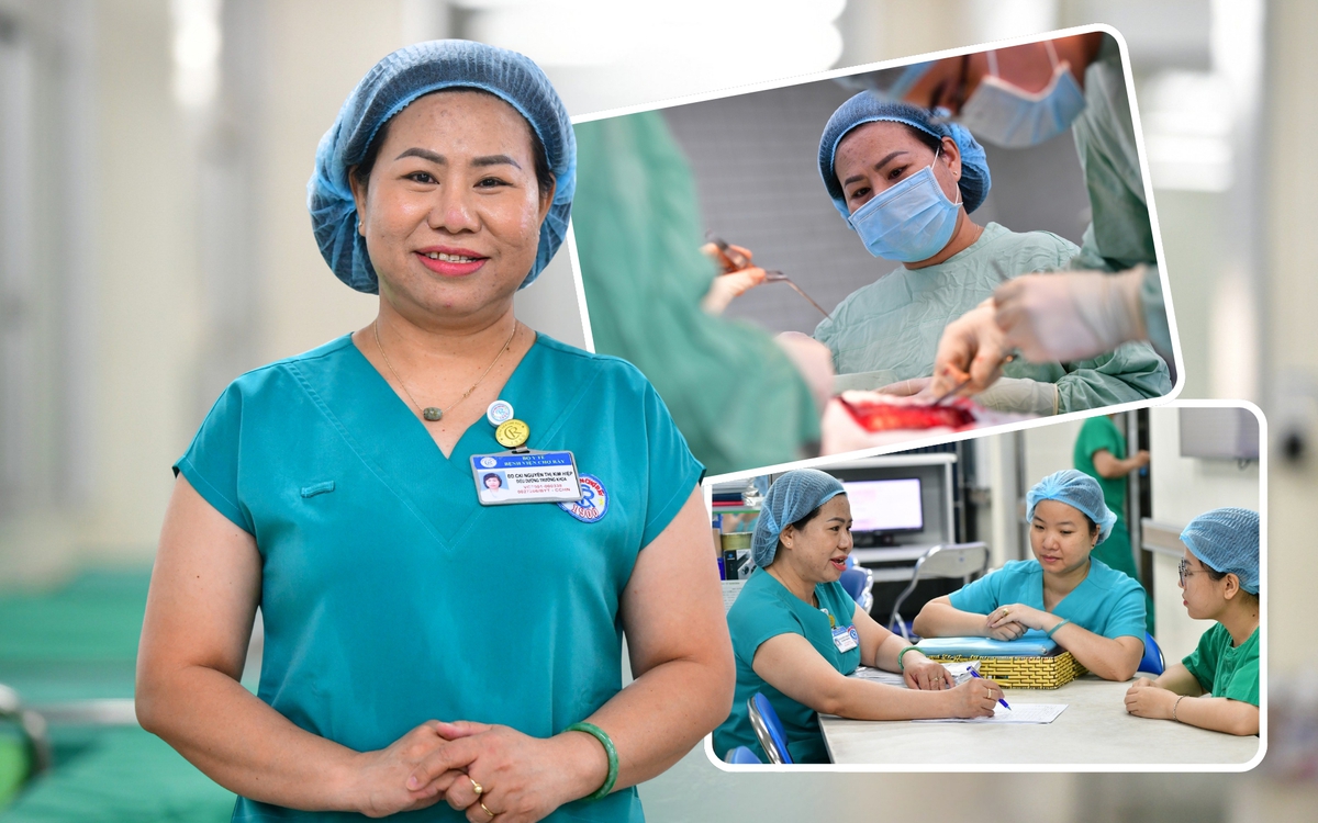 26 năm lặng thầm trong phòng mổ của nữ điều dưỡng trưởng