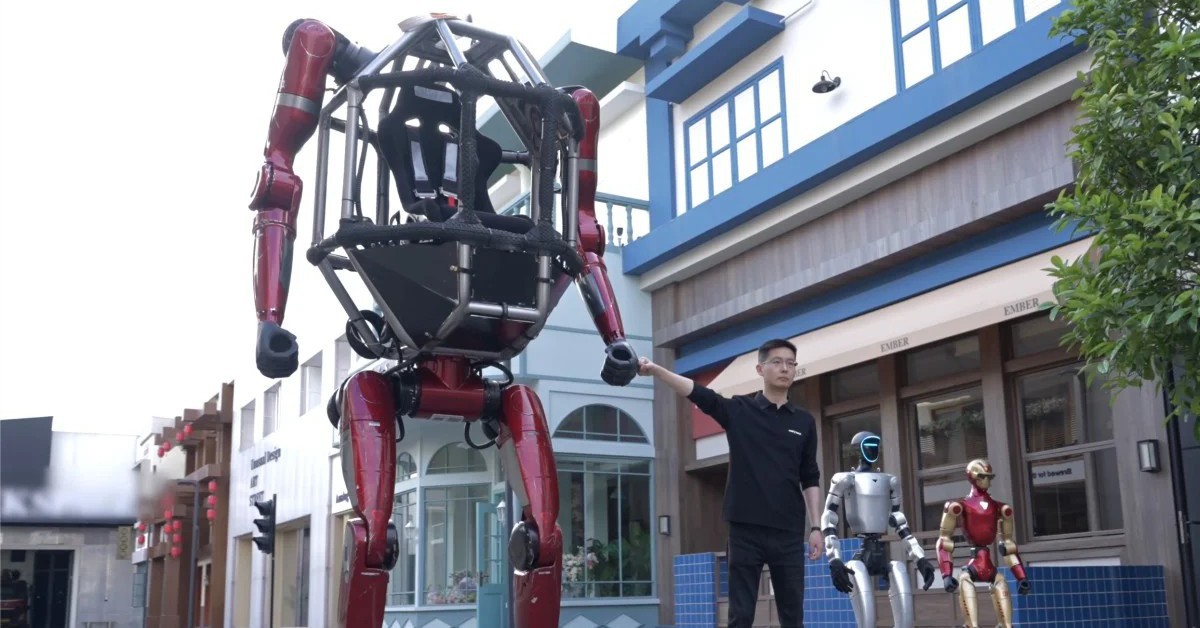 Ấn tượng với 'robot biến hình' của Trung Quốc giá hơn nửa triệu USD