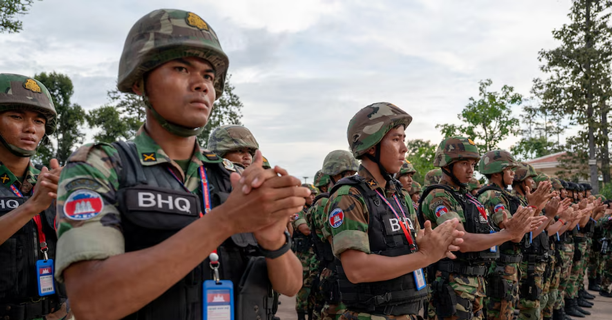 Campuchia tăng thời gian nghĩa vụ quân sự vì 'chủ quyền quốc gia bị đe dọa'
