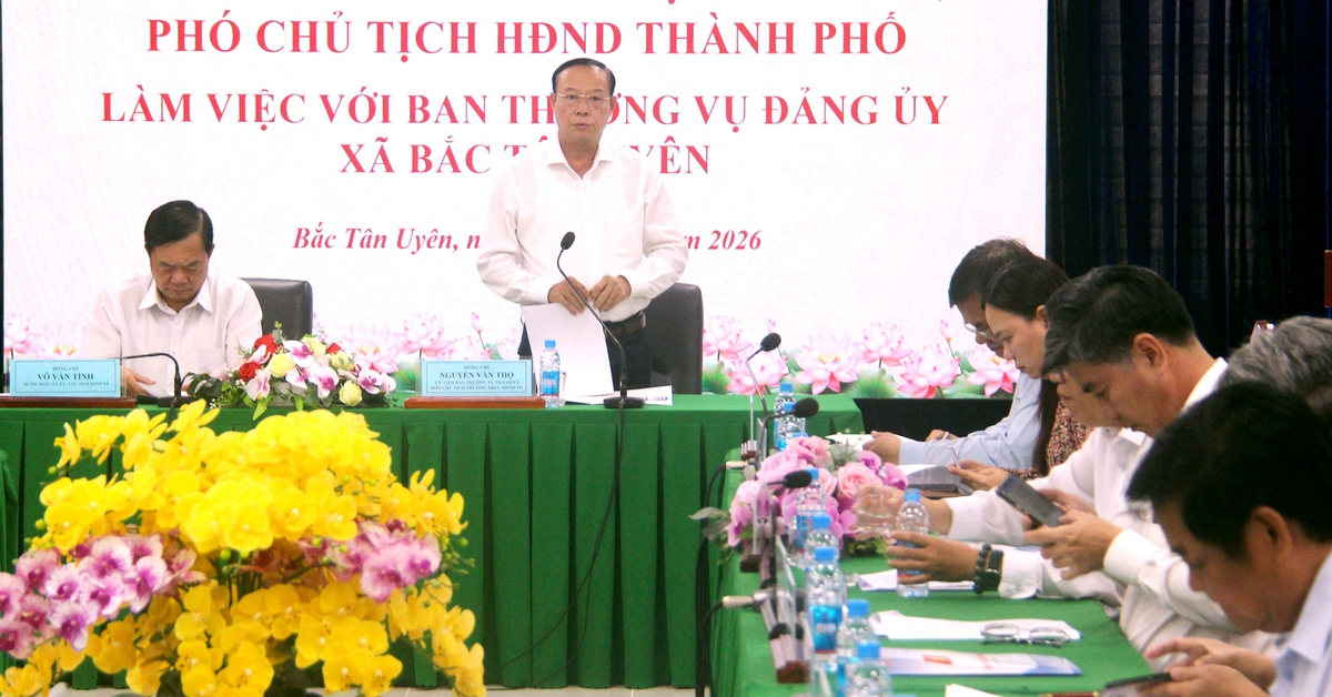 Xã Bắc Tân Uyên phấn đấu lên phường, sắp xếp trụ sở dôi dư