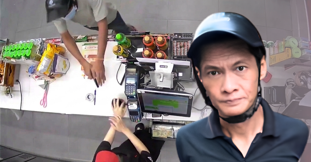 Tạm giữ người cầm vật giống súng uy hiếp nữ nhân viên Circle K cướp tiền