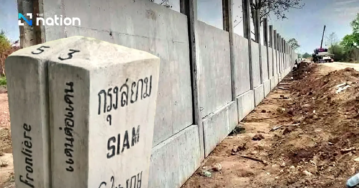 Thái Lan tăng tốc dựng hàng rào biên giới với Campuchia