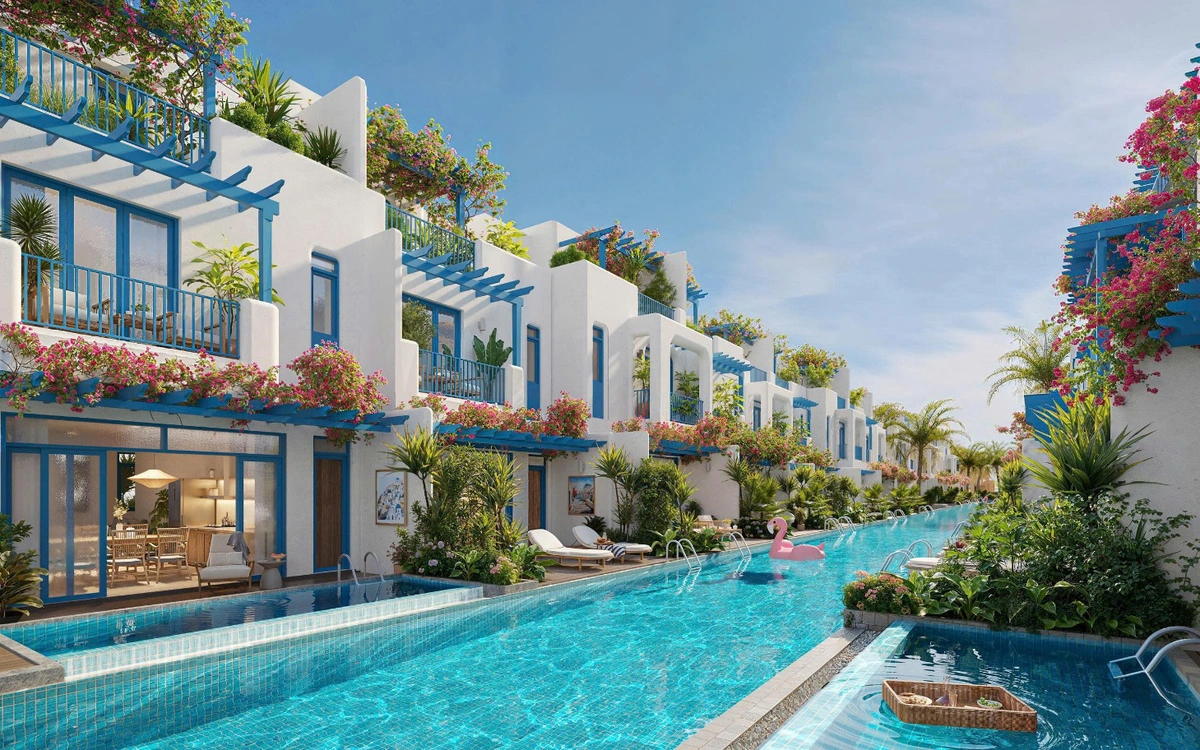 Nhà phố biển Sông Town: Bài toán khai thác lưu trú và dịch vụ tại CaraWorld Cam Ranh
