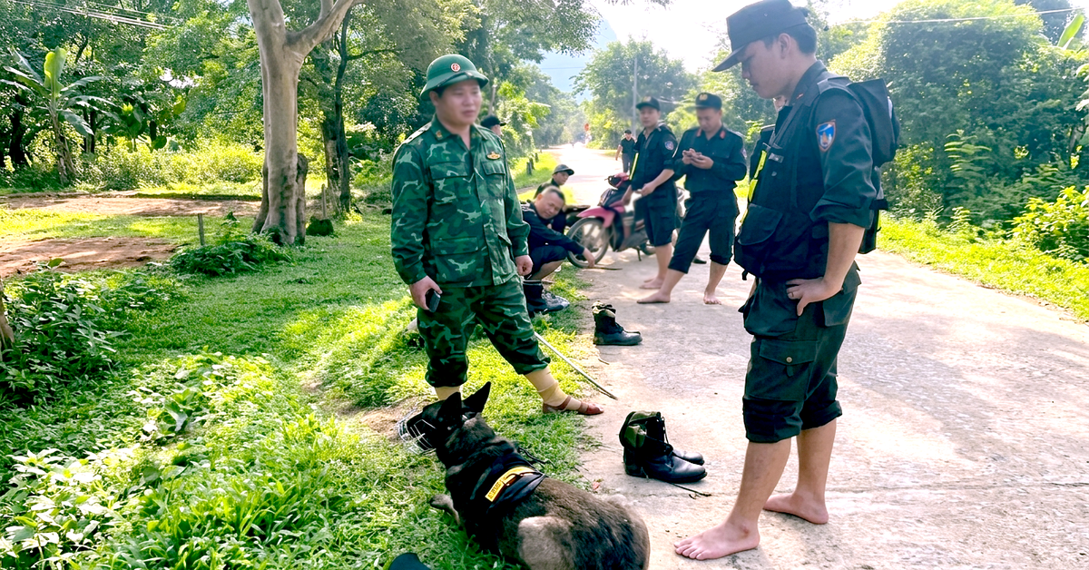 Hơn 100 người cùng chó nghiệp vụ vây ráp vùng rừng biên giới truy bắt nghi phạm giết vợ cũ