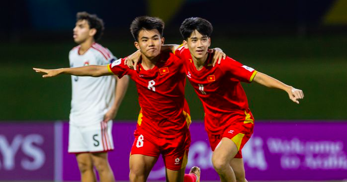 Đánh bại UAE, Việt Nam giành vé dự U17 World Cup 2026