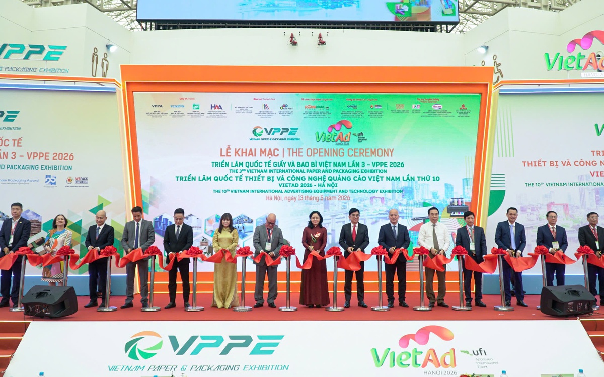 Triển lãm ngành giấy, bao bì và quảng cáo: Cuộc trình diễn tiêu dùng xanh và công nghệ mới