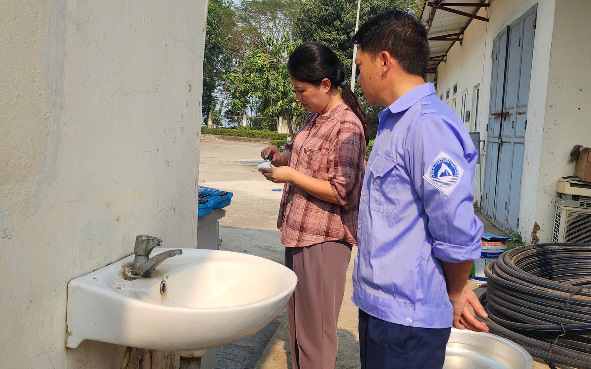 Vụ nước sinh hoạt sủi bọt ở Thanh Hóa: Các mẫu nước trong giới hạn cho phép