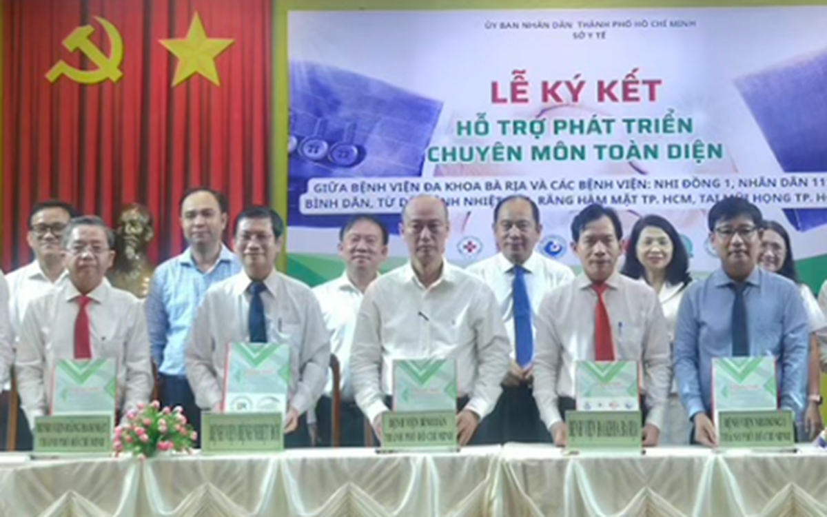 TP.HCM: Huy động 7 bệnh viện tuyến cuối hỗ trợ toàn diện cho Bệnh viện Đa khoa Bà Rịa