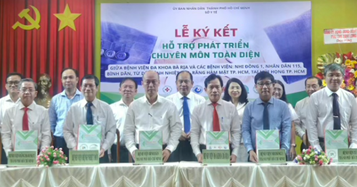 TP.HCM: Huy động 7 bệnh viện tuyến cuối hỗ trợ toàn diện cho Bệnh viện Đa khoa Bà Rịa