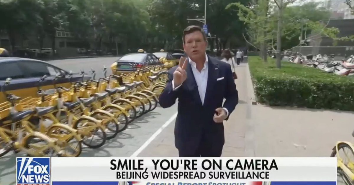 Ê kíp đài Fox News sang Trung Quốc chưa kịp tác nghiệp đã bị phạt 40 USD lỗi đỗ xe sai quy định