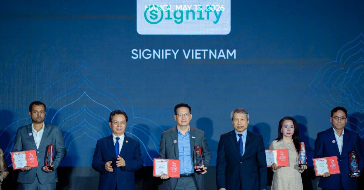 Signify Việt Nam vào Top 10 doanh nghiệp tiên phong chuyển đổi xanh 2026