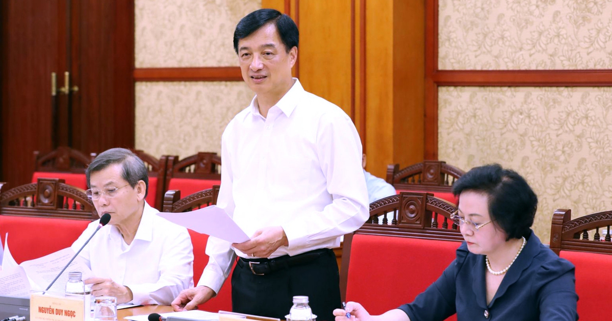 Ông Nguyễn Duy Ngọc làm Trưởng Ban Chỉ đạo Trung ương về sơ kết 1 năm chính quyền địa phương 2 cấp