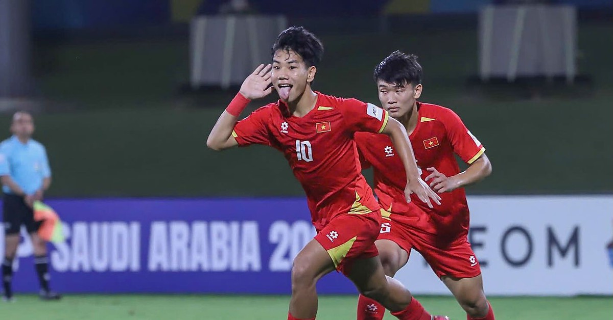 AFC thán phục màn lội ngược dòng của U17 Việt Nam