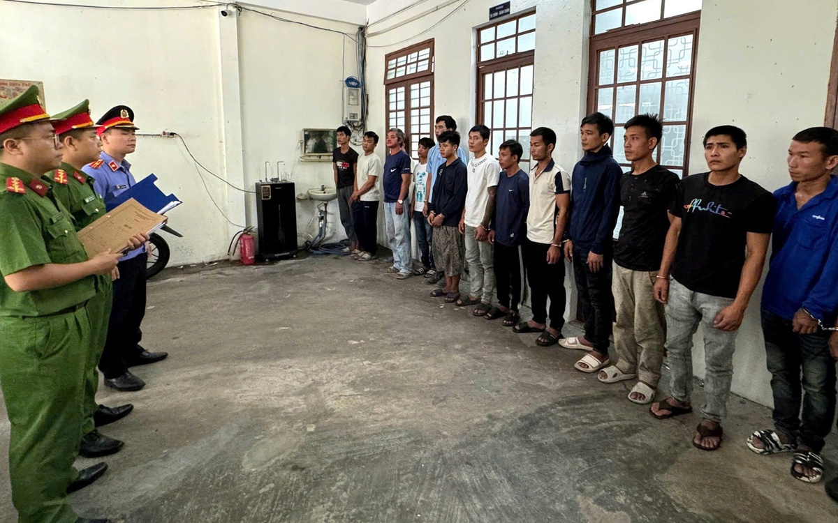 Ăn nhậu say xỉn, gây rối, đập phá quán nhậu, 16 người bị bắt giam