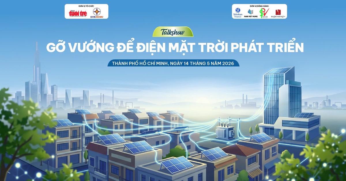 Gỡ nút thắt chính sách để điện mặt trời mái nhà bứt tốc