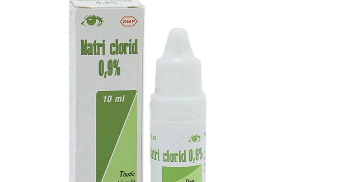 Thu hồi toàn quốc lô thuốc nhỏ mắt Natri clorid 0,9% của Công ty Pharmedic