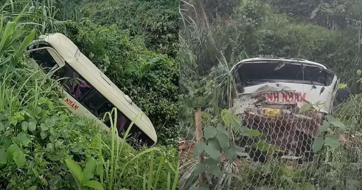 Xe khách lao xuống vực ở Tuyên Quang