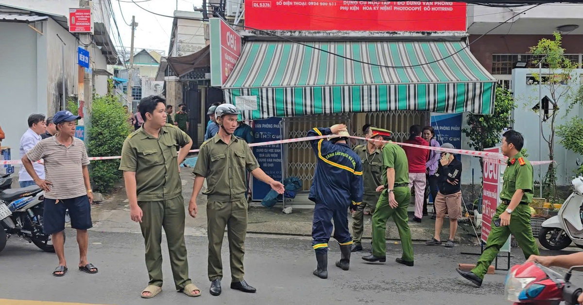 Cháy nhà trong hẻm, một nam thanh niên chết trong phòng ngủ