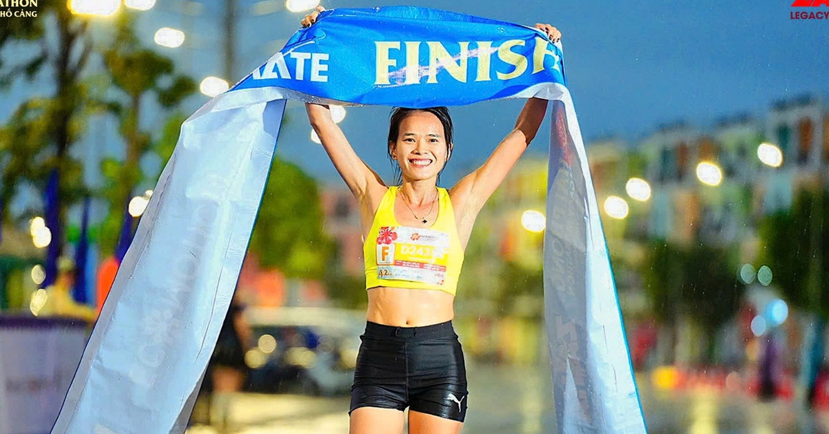 Hồng Lệ vô địch Hải Phòng Legacy Marathon 2026