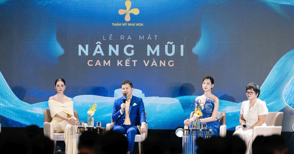Thẩm mỹ Như Hoa ra mắt ‘Nâng mũi cam kết vàng’, tạo dáng mũi bằng AI