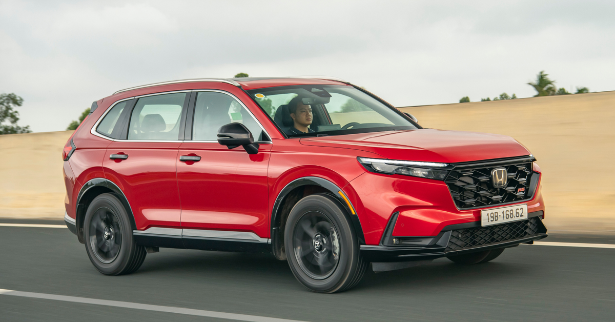 Honda CR-V lắp ráp trong nước không kém cạnh xe nhập