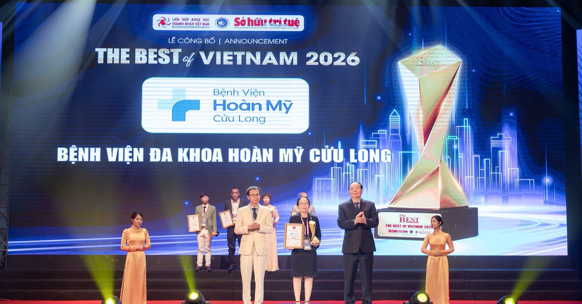 Hoàn Mỹ Cửu Long vào Top 10 Bệnh viện Tốt nhất Việt Nam 2026