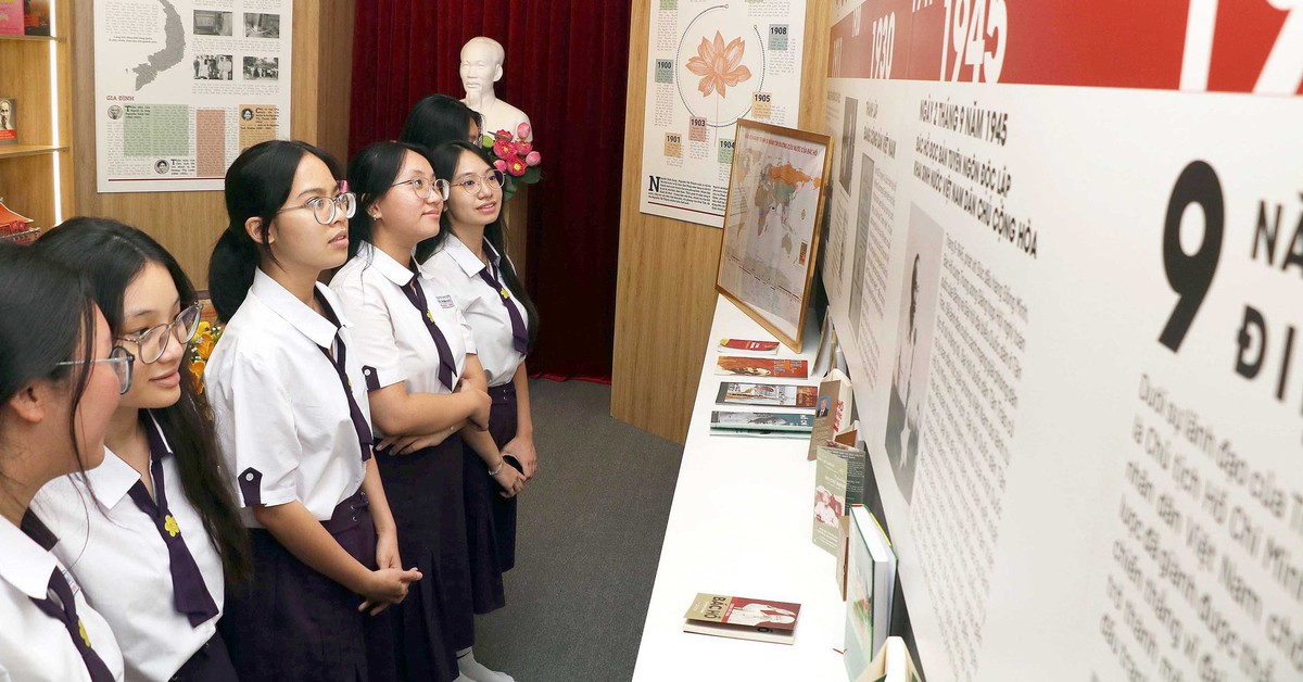 Không gian văn hóa Hồ Chí Minh: Sống động bài học về Bác trong trường học