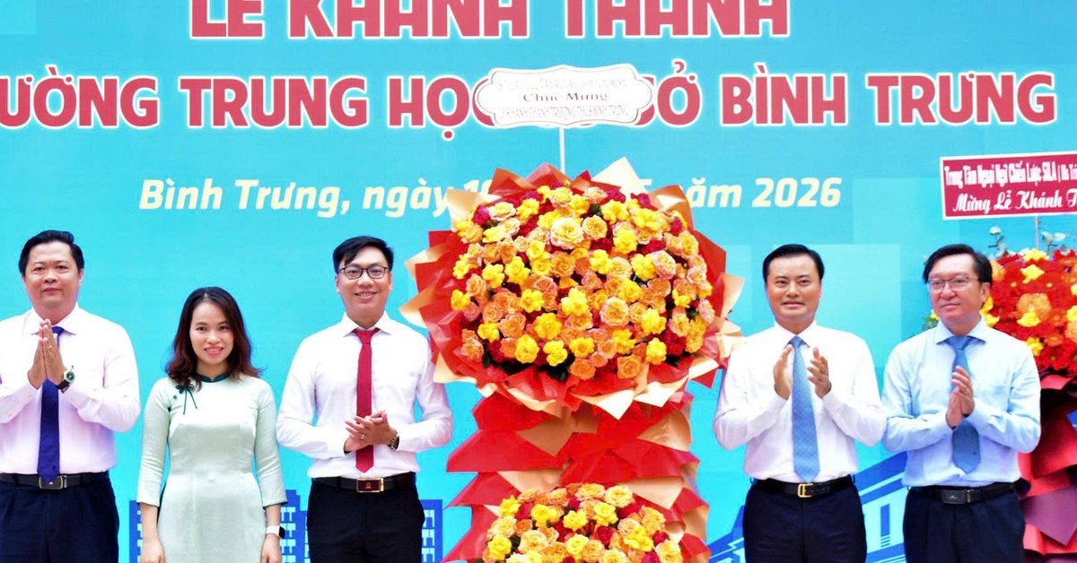 Thêm một trường THCS tiên tiến, hội nhập tại TP.HCM