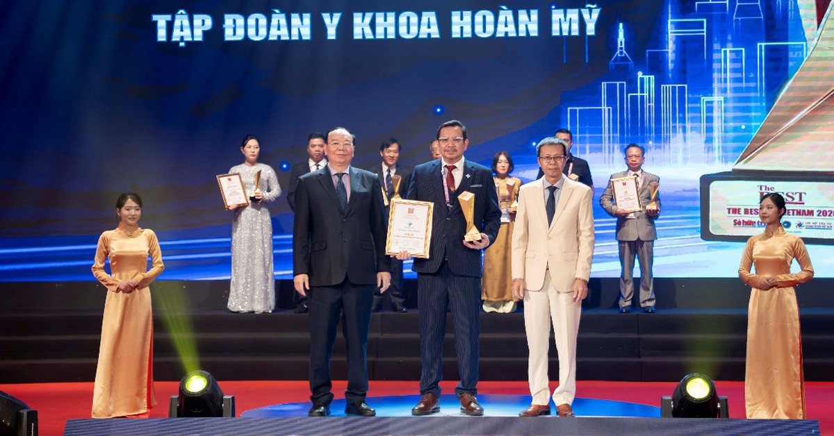 Tập đoàn Hoàn Mỹ được vinh danh ‘Hệ thống Y khoa tốt nhất Việt Nam 2026’