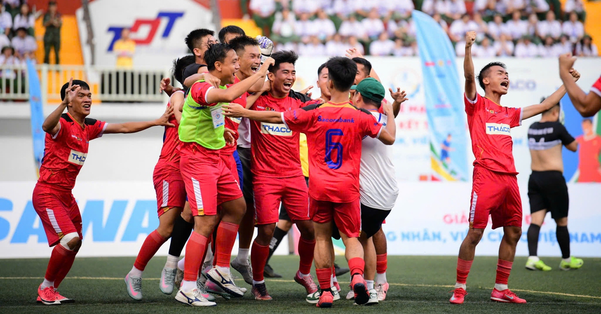 Giải bóng đá công nhân, viên chức Việt Nam 2026: Háo hức chờ ngày tranh tài