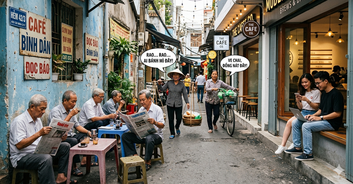 Thành phố mình giữa đôi bờ quen - lạ