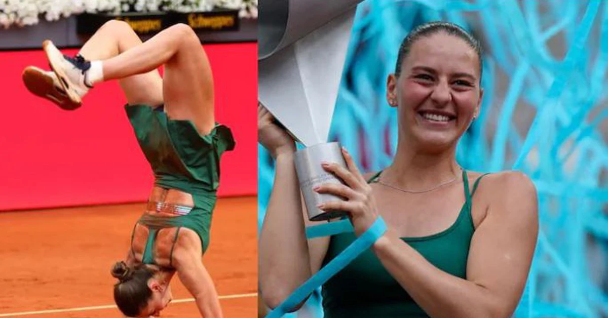 Cú lộn ngược ngoạn mục của tay vợt nữ Ukraine sau khi đoạt chức vô địch WTA 1000