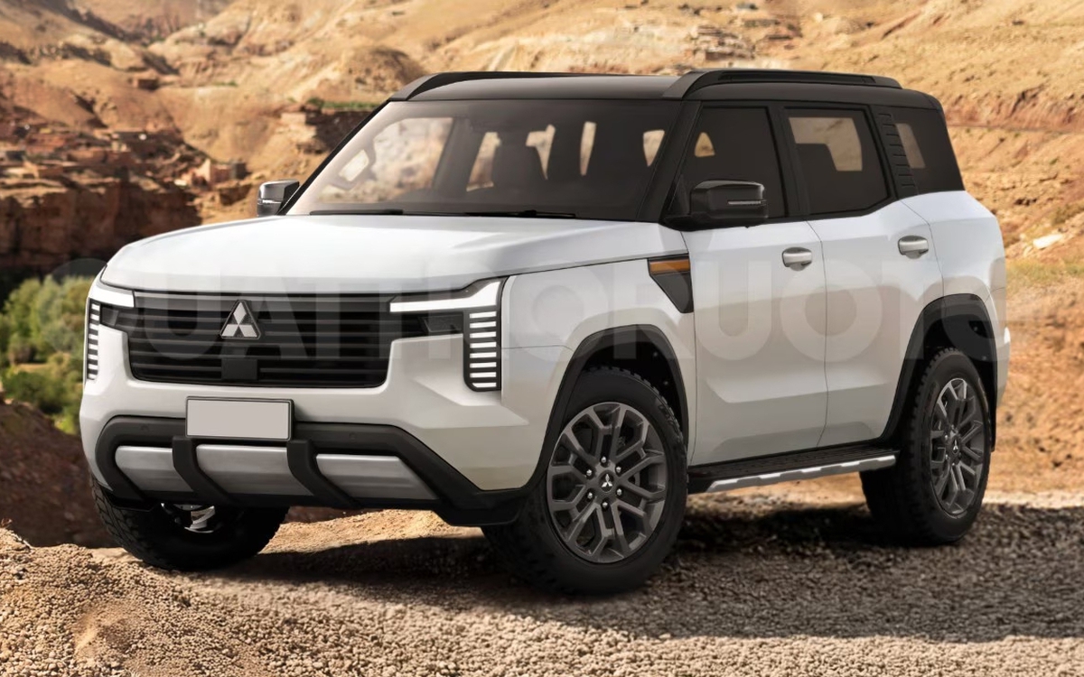 Mitsubishi Pajero tái xuất với 3 phiên bản, lớn hơn Land Cruiser, máy hybrid, vẫn đậm chất offroad