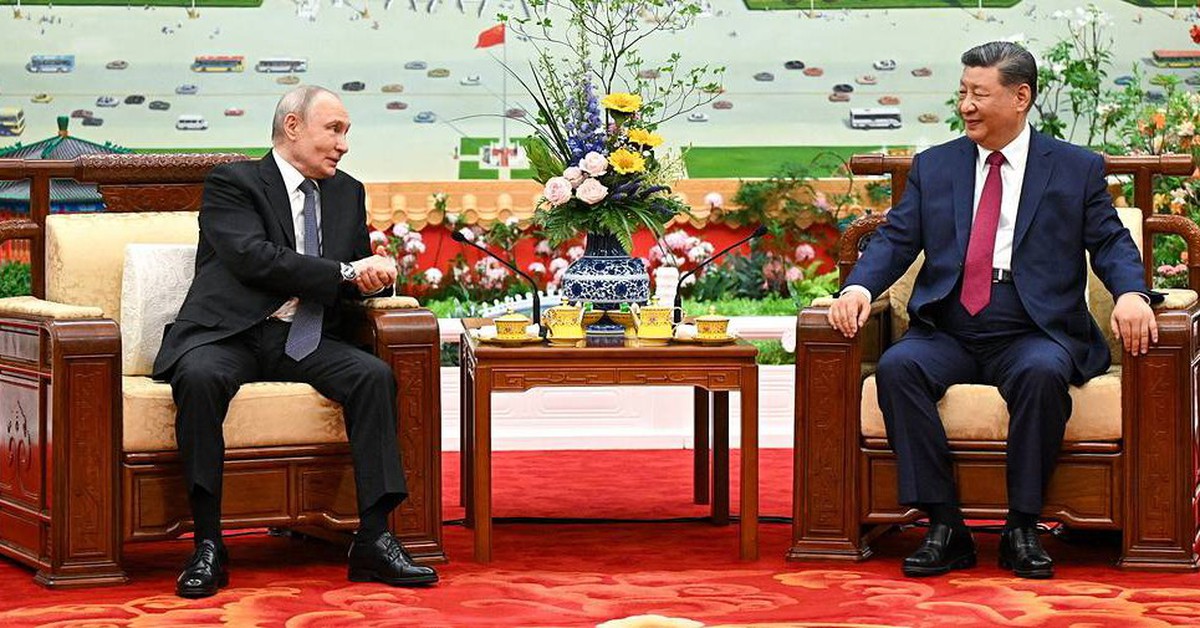 Ông Tập, ông Putin trà đàm sau khi 42 văn kiện hợp tác được ký kết
