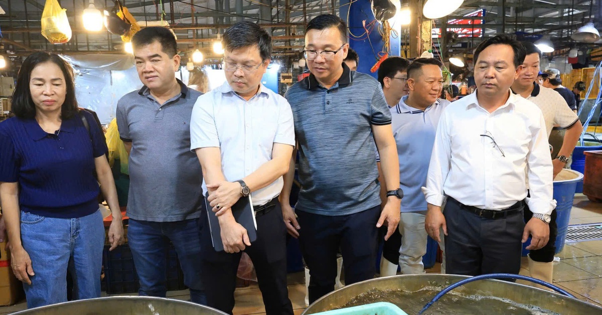 Chợ đầu mối Bình Điền xúc tiến hợp tác cung ứng hàng hóa với Saigon Co.op