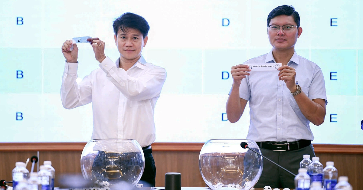 Lộ diện bảng đấu Giải bóng đá công nhân, viên chức 2026
