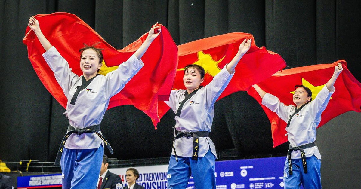 Taekwondo Việt Nam giành 2 HCV châu Á