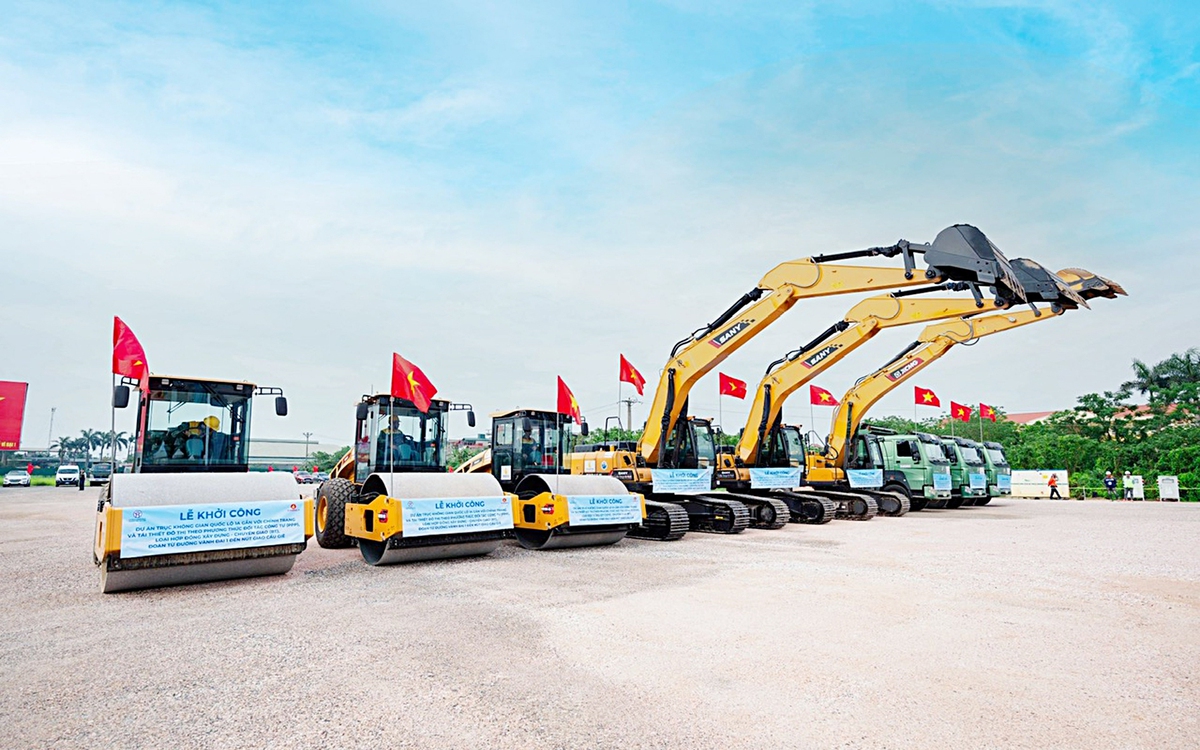 Kiến tạo trục giao thông 16 làn xe hiện đại nhất Việt Nam