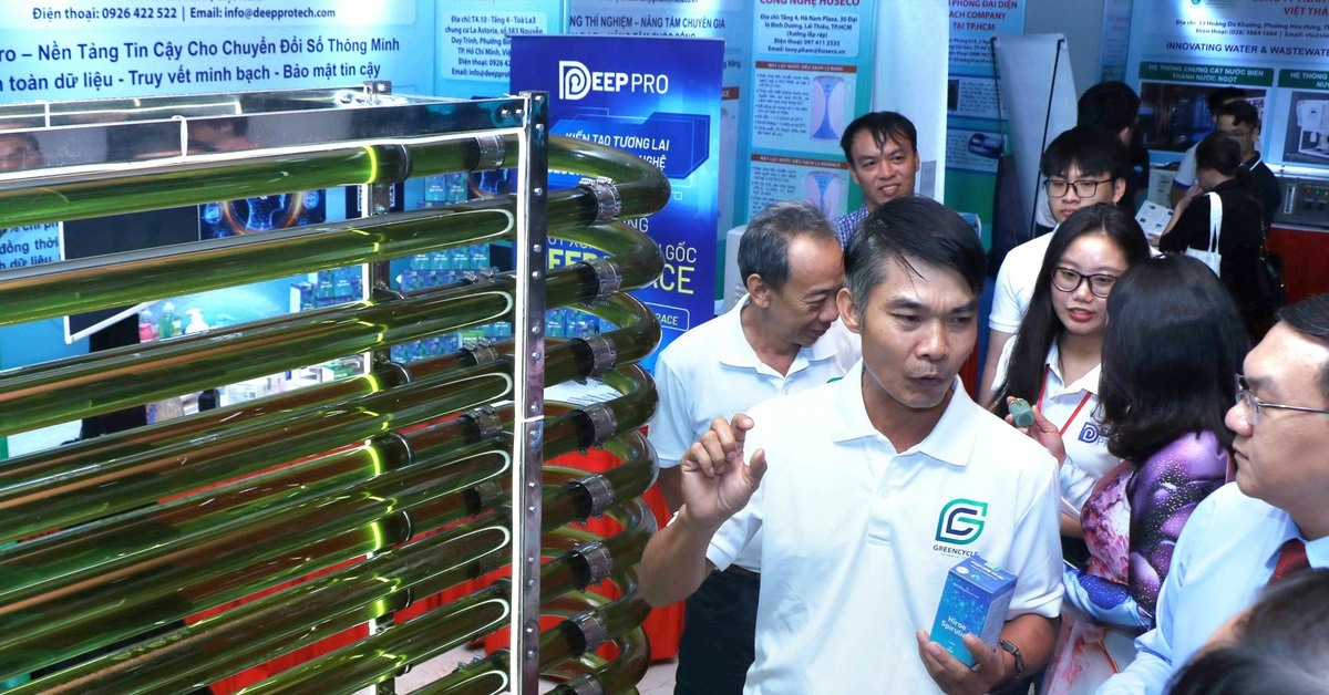 Robot mềm, nhựa từ vỏ trấu và hơn 100 công nghệ, thiết bị xanh tại Techmart 2026