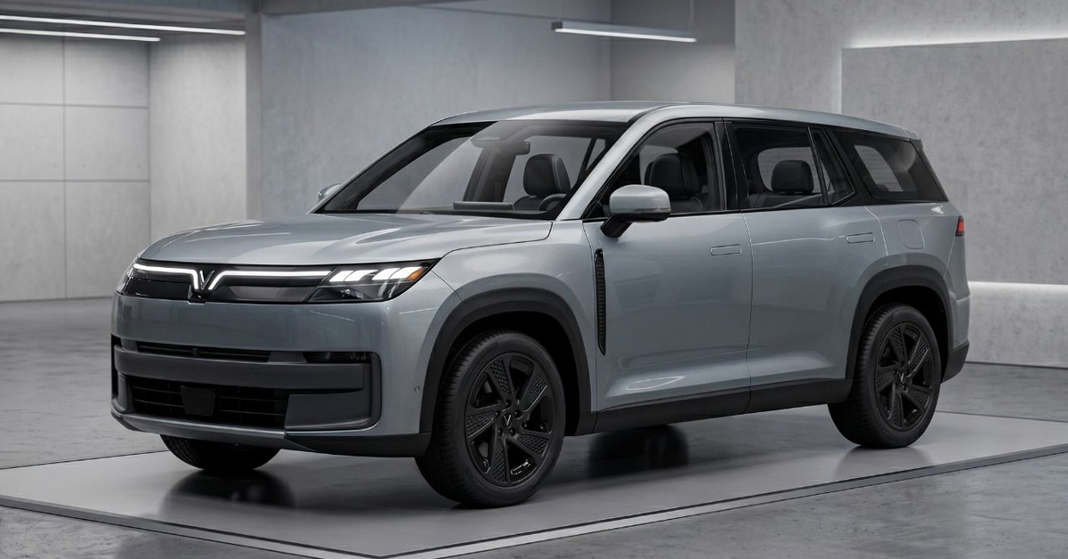Lộ 2 xe điện VinFast hoàn toàn mới: To cỡ VF 9, dáng kiểu Land Rover