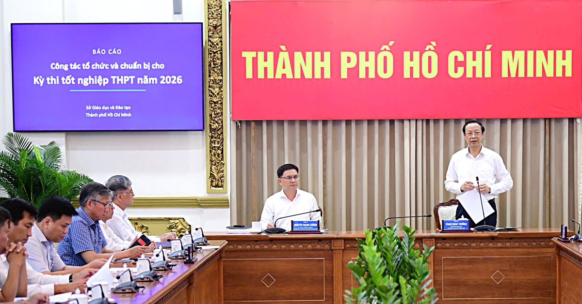 TP.HCM đã sẵn sàng cho kỳ thi tốt nghiệp THPT