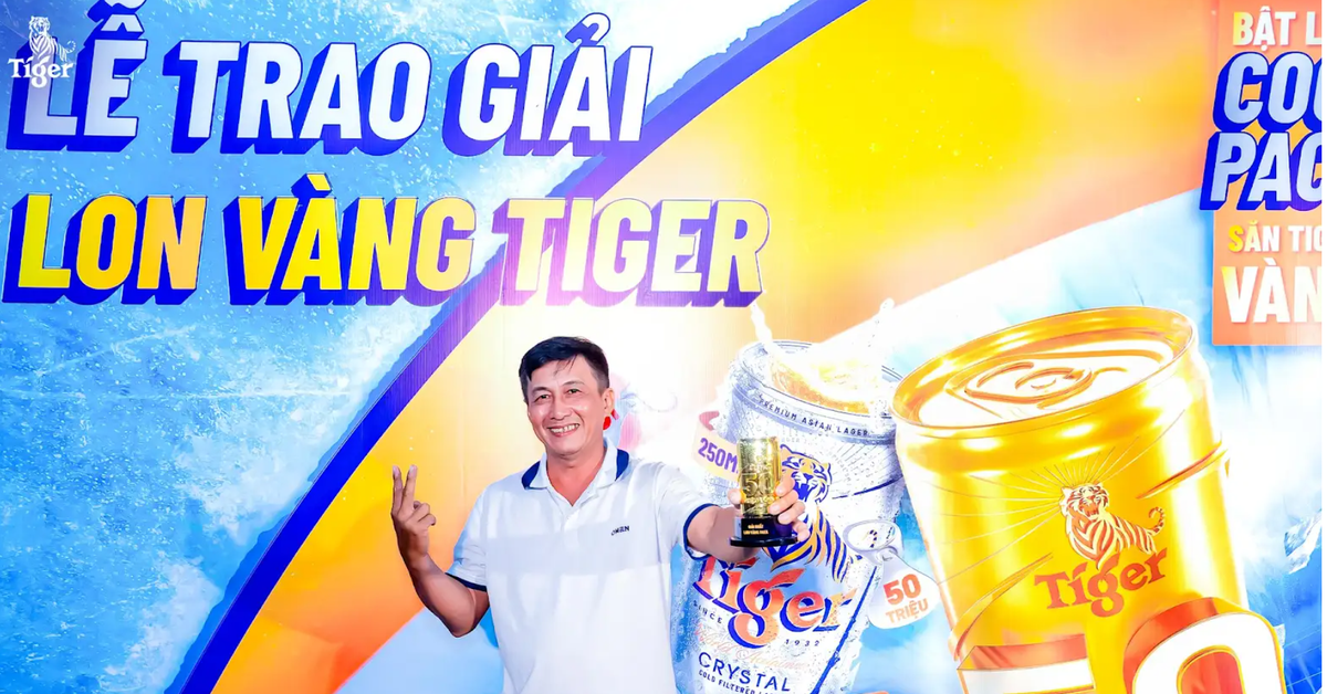 Tiger Crystal lan tỏa mùa hè sảng khoái với nhiều khách hàng trúng thưởng