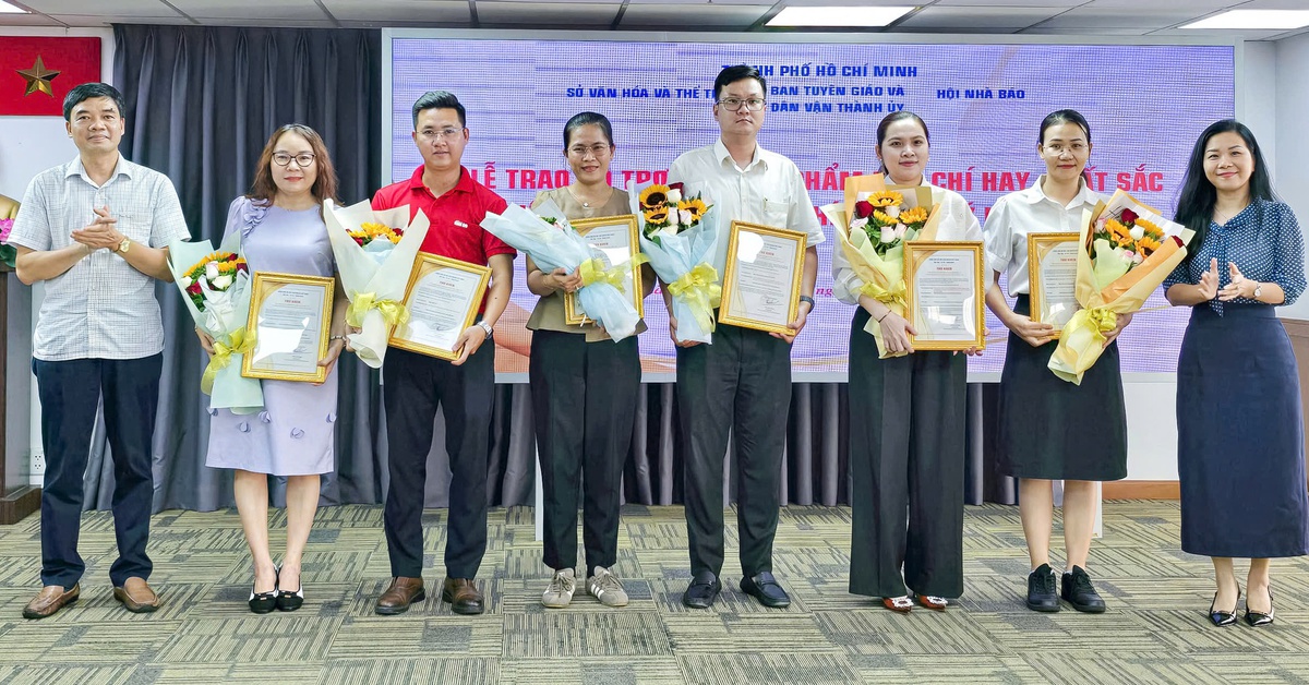 Báo Tuổi Trẻ có 5 tác phẩm viết về TP.HCM được trao thưởng quý 1-2026