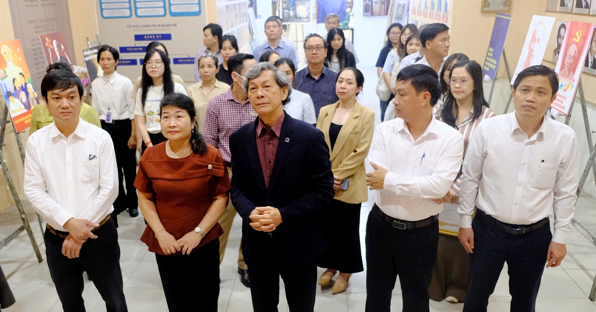 Không gian văn hóa Hồ Chí Minh tại ngôi trường 113 năm tuổi