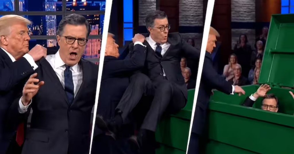 Ông Trump đăng video AI ném người dẫn chương trình chuyên chỉ trích mình vào thùng rác