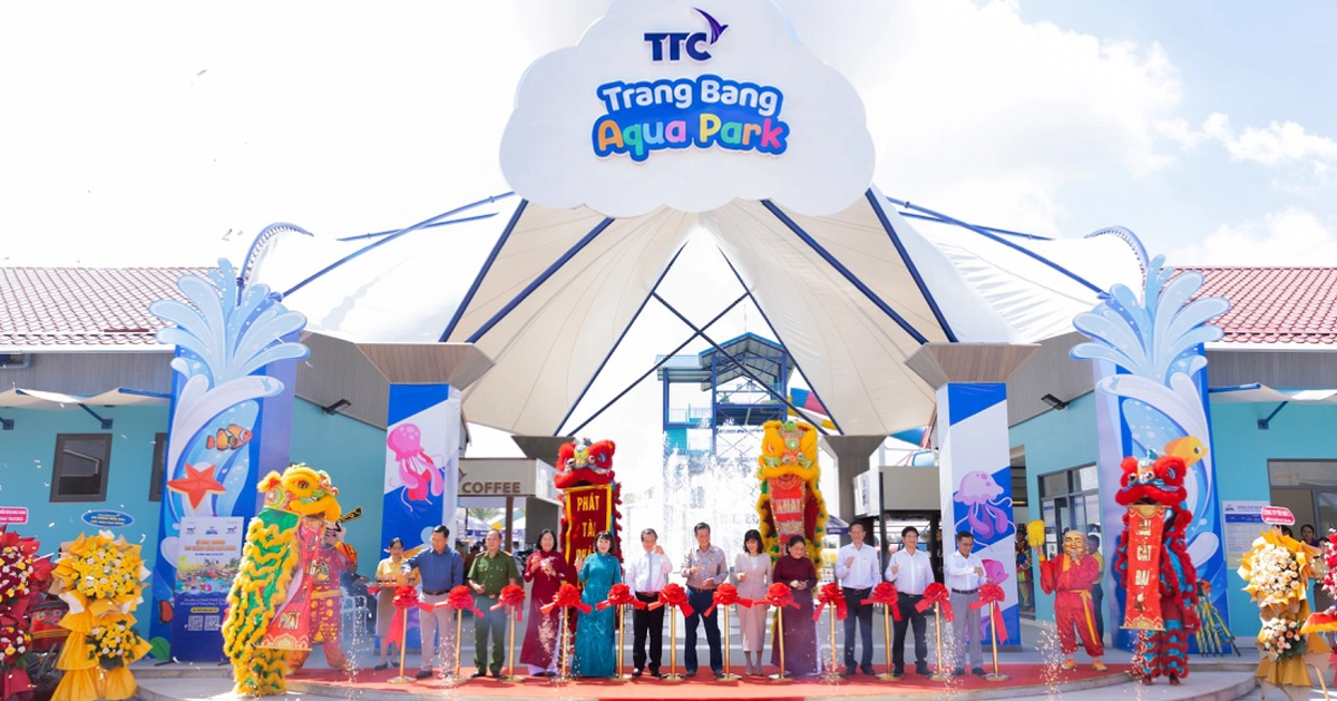 Khai trương công viên nước quy mô tại Tây Ninh
