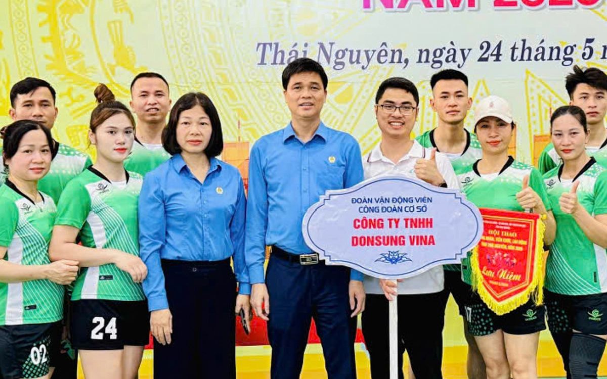Hội thao lan tỏa tinh thần tập thể dục, thể thao tới hơn 155.000 đoàn viên