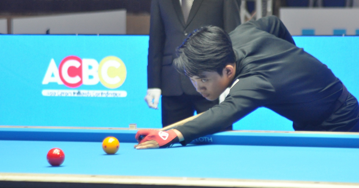 Chiêm Hồng Thái giành vị trí á quân tại World Cup billiards TP.HCM