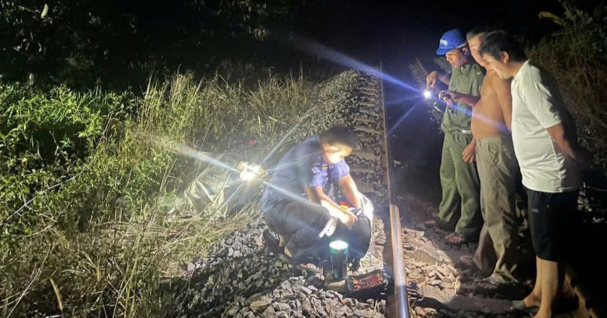 Người đàn ông tử vong sau tai nạn đường sắt ở Khánh Hòa