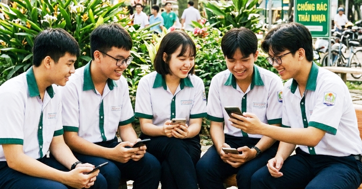 Học sinh nói gì trước đề xuất cấm mạng xã hội dưới 16 tuổi?